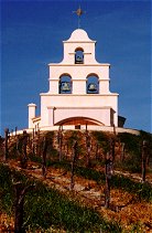 Chapel from parking lot