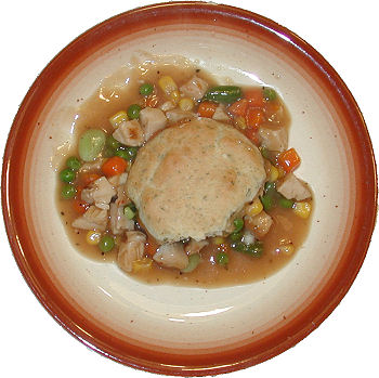 Chicken Pot Pie Serving