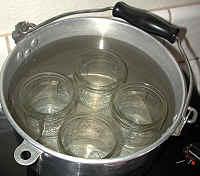 Jars boiling