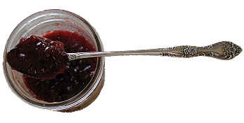 Jam serving