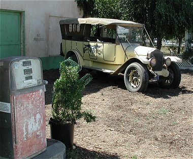 Gas station and limo